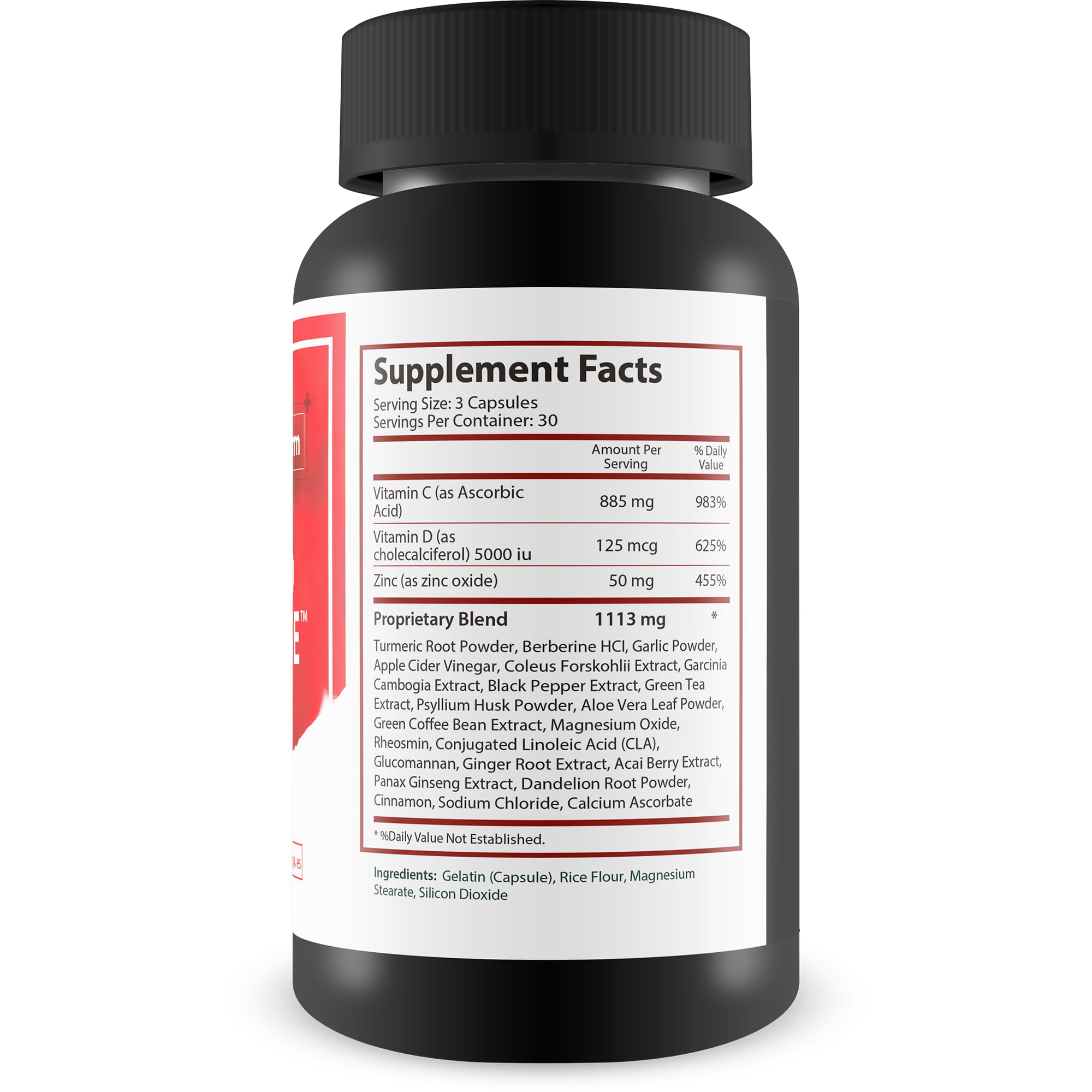 Happy Health Pro Health Charm Blood Cleanse Capsules side view