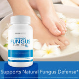 Happy Health Probiotic Fungus Eliminate Pro bottle with measuring spoon