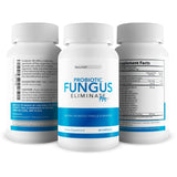 Happy Health Probiotic Fungus Eliminate Pro ingredients list on bottle