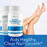Happy Health Probiotic Fungus Eliminate Pro lifestyle setting on a table