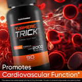 Happy Health Turmeric Trick supplement ingredients list