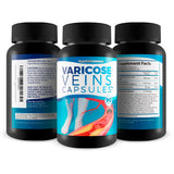Happy Health Varicose Veins Capsules with ingredients list