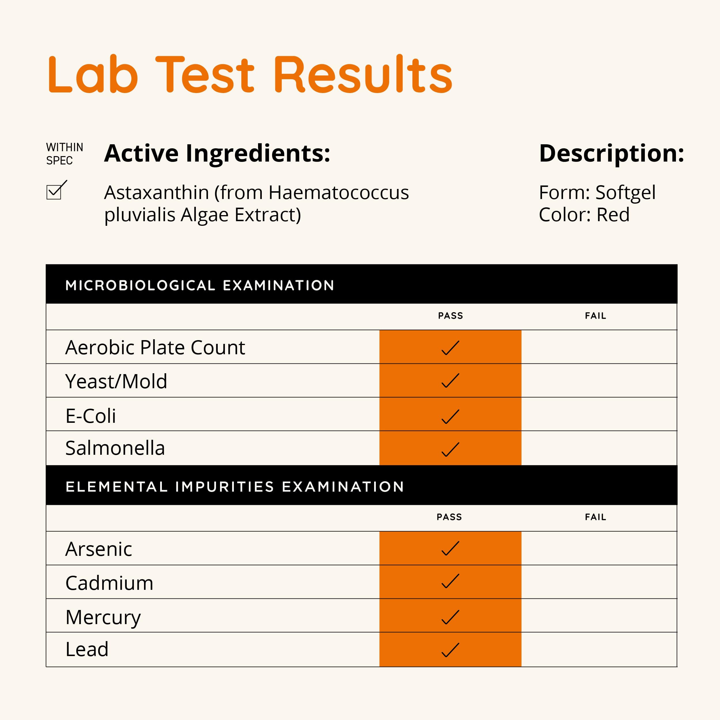 Happy Healthy Hippie Astaxanthin softgel with measuring spoon