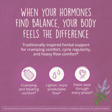 Happy Healthy Hippie Go With The Flow DIM Supplement in hand