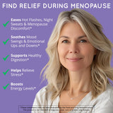 Happy Healthy Hippie Go With The Flow Menopause Supplement side view