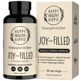 Happy Healthy Hippie Joy-Filled Herbal Mood Support front view