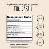 Happy Healthy Hippie Joy-Filled Herbal Mood Support ingredients list