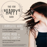 Happy Healthy Hippie Joy-Filled Herbal Mood Support side view