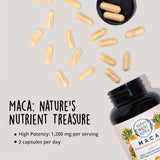 Happy Healthy Hippie Maca Root Capsules 1200mg lifestyle scene