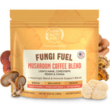 Happy Healthy Hippie Mushroom Coffee front view packaging