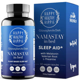 Happy Healthy Hippie Namastay In Bed 60 Capsules front view