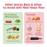 Happy Healthy Hippie Red Yeast Rice with CoQ10 82g ingredients list