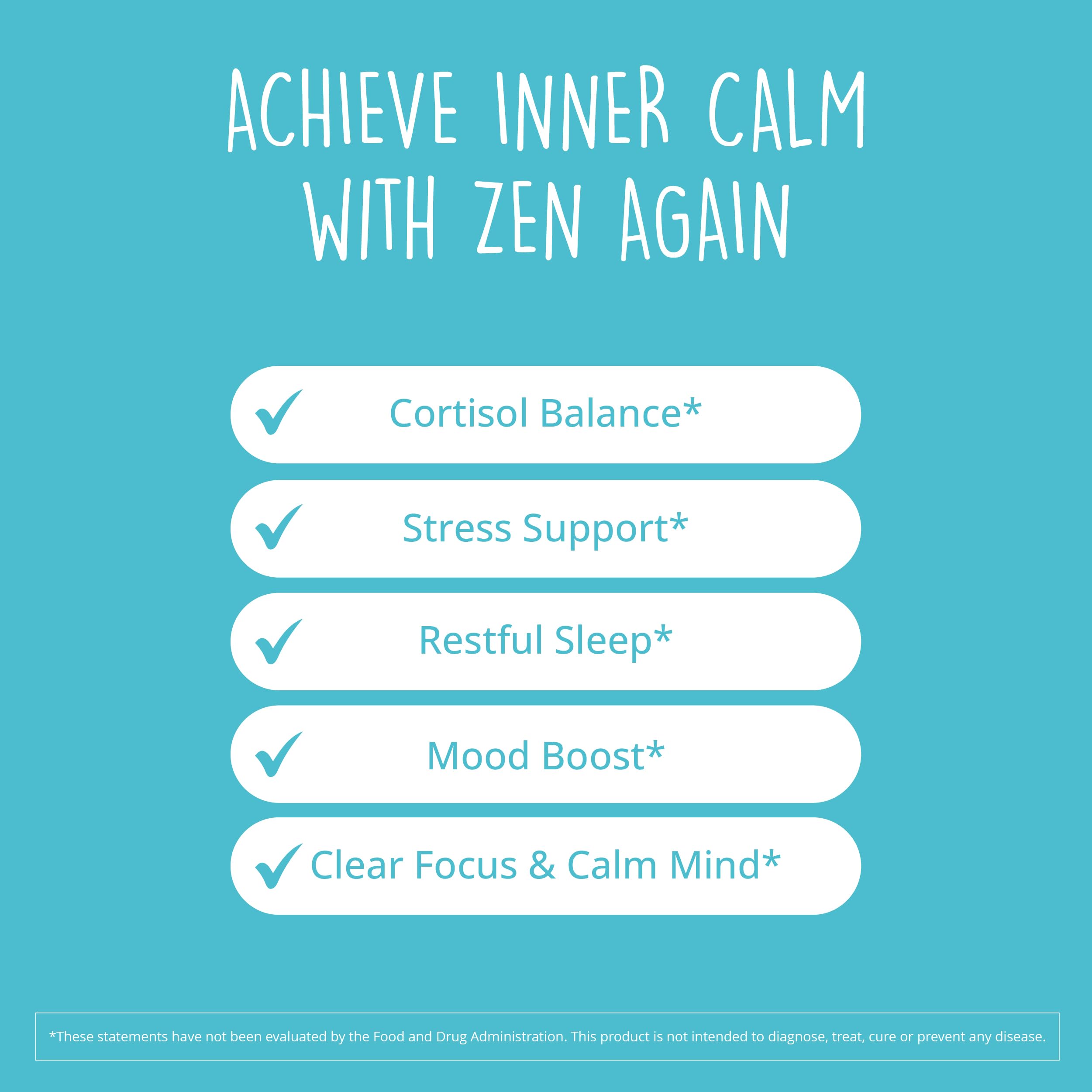 Happy Healthy Hippie Zen Again Ashwagandha supplement ingredients list