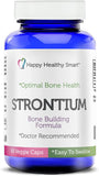 Happy Healthy Smart Strontium Citrate Multimineral Supplement front view