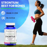 Happy Healthy Smart Strontium Citrate Multimineral Supplement side view