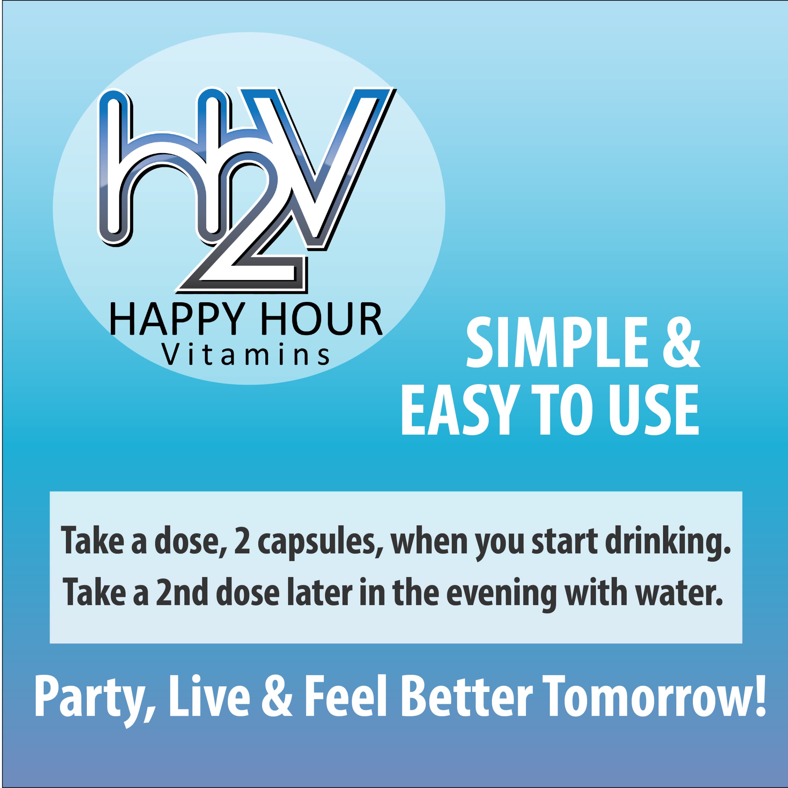 Happy Hour Vitamins Multivitamin bottle side view