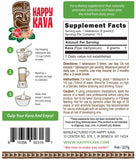 HAPPY KAVA Kava Kava Powder 227g easy-to-mix powder