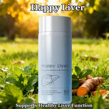 Happy Liver Artichoke Supplement side view showing capsule details