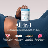 Happy V Women's Probiotic Supplement ingredients list