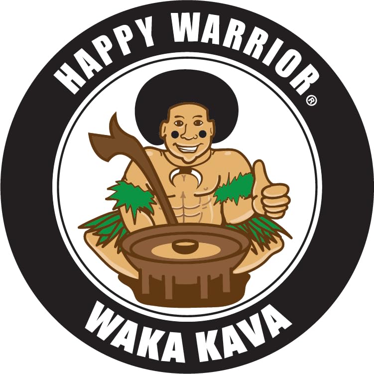 Happy Warrior Kava Kava Powder 227g back view with nutritional information