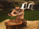 Happy Warrior Kava Kava Powder 227g lifestyle scene with preparation