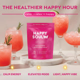 HappySoul Kava Kava Drink Mix stick pack in lifestyle setting