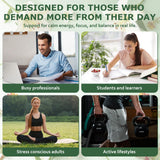 Haqeed Rhodiola Rosea Capsules lifestyle scene with herbal supplements