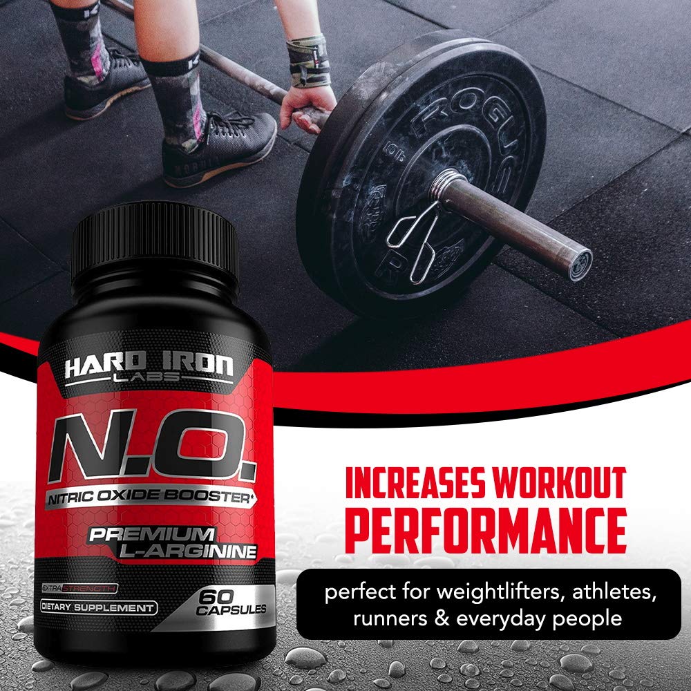 Hard Iron Labs N.O. Nitric Oxide support 100g ingredients list