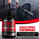 Hard Iron Labs N.O. Nitric Oxide support 100g ingredients list