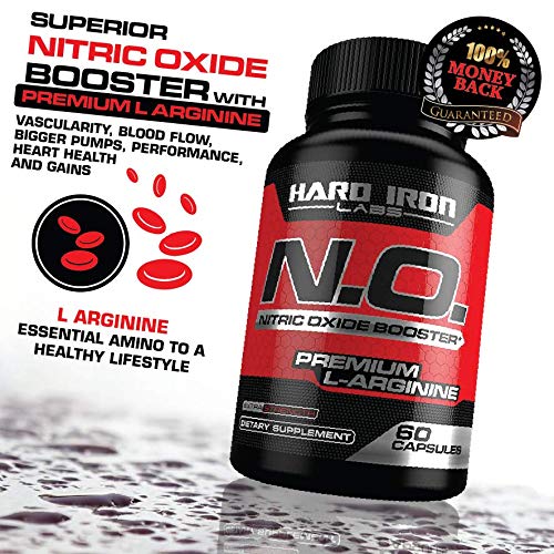 Hard Iron Labs N.O. Nitric Oxide support 100g lifestyle scene