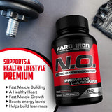 Hard Iron Labs N.O. Nitric Oxide support 100g packaging