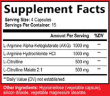 Hard Iron Labs N.O. Nitric Oxide support 100g side view