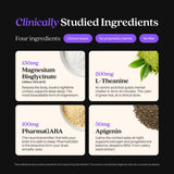 HARMONÍA Night use ingredients list on the bottle