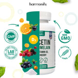 HARMONIFY Quercetin Bromelain Supplement side view