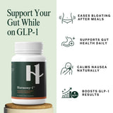 Harmony-1 daily Support Capsules displayed with a measuring spoon