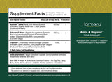 Harmony Nutraceuticals Amla With Turmeric & TriperineTM Capsules bottle with label