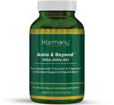 Harmony Nutraceuticals Amla With Turmeric & TriperineTM Capsules front view
