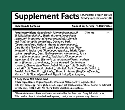 Harmony Nutraceuticals ChandraPrabha Vati bottle with label