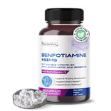 HarmoVira Benfotiamine Capsules 180 Count front view