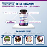 HarmoVira Benfotiamine Capsules ingredients list