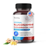 HarmoVira Glucosamine Chondroitin MSM Supplement bottle front view