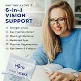 Haro Health Eye Health Supplement side view showing capsule