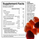 Haroutine Biotin Gummies showing the gummy texture