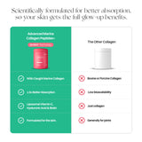 Haroutine Collagen Peptides Powder on a kitchen counter