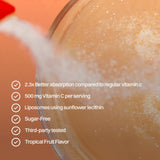 Haroutine Liposomal Vitamin C Powder Sticks nutritional information