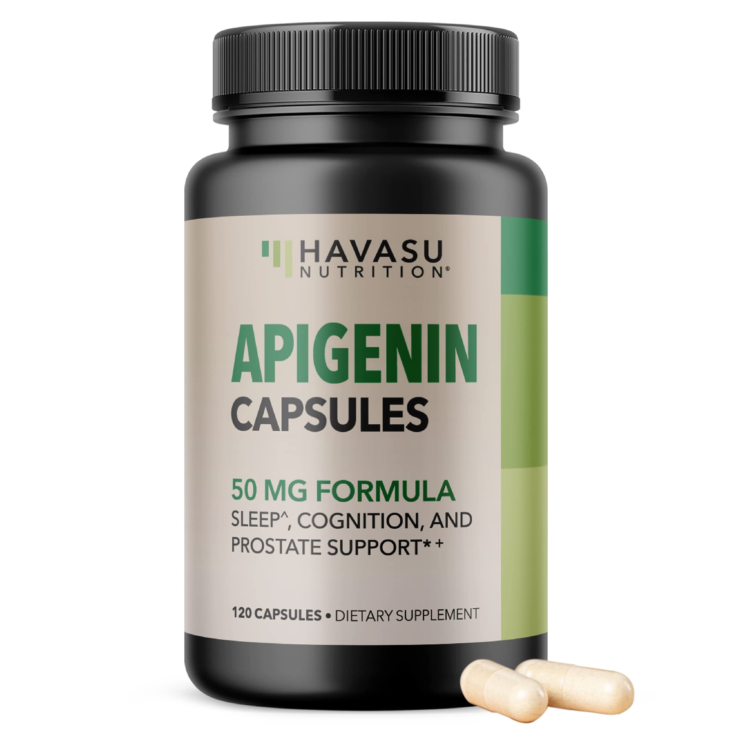 HAVASU NUTRITION Apigenin Capsules 50mg front view