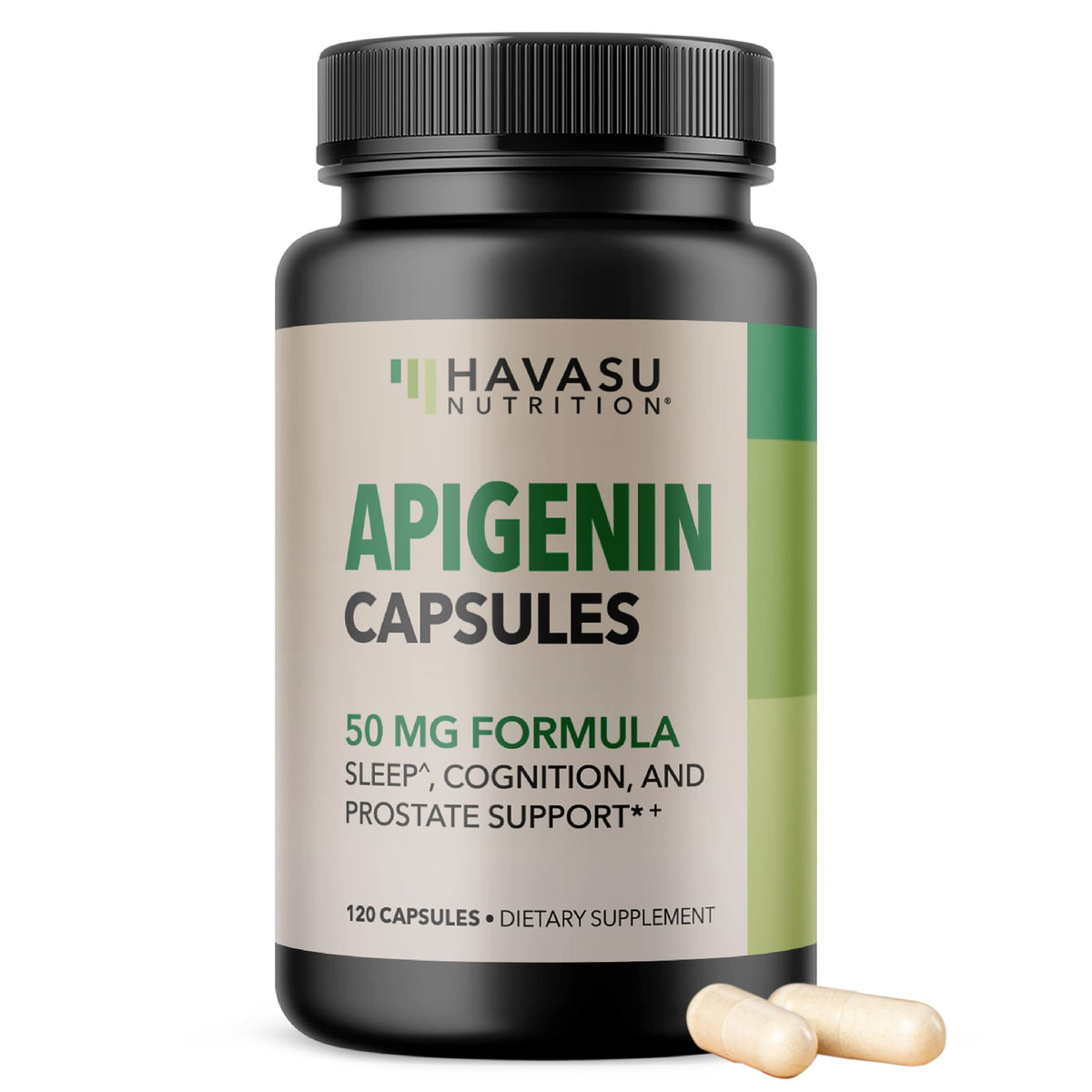 HAVASU NUTRITION Apigenin Capsules 50mg front view