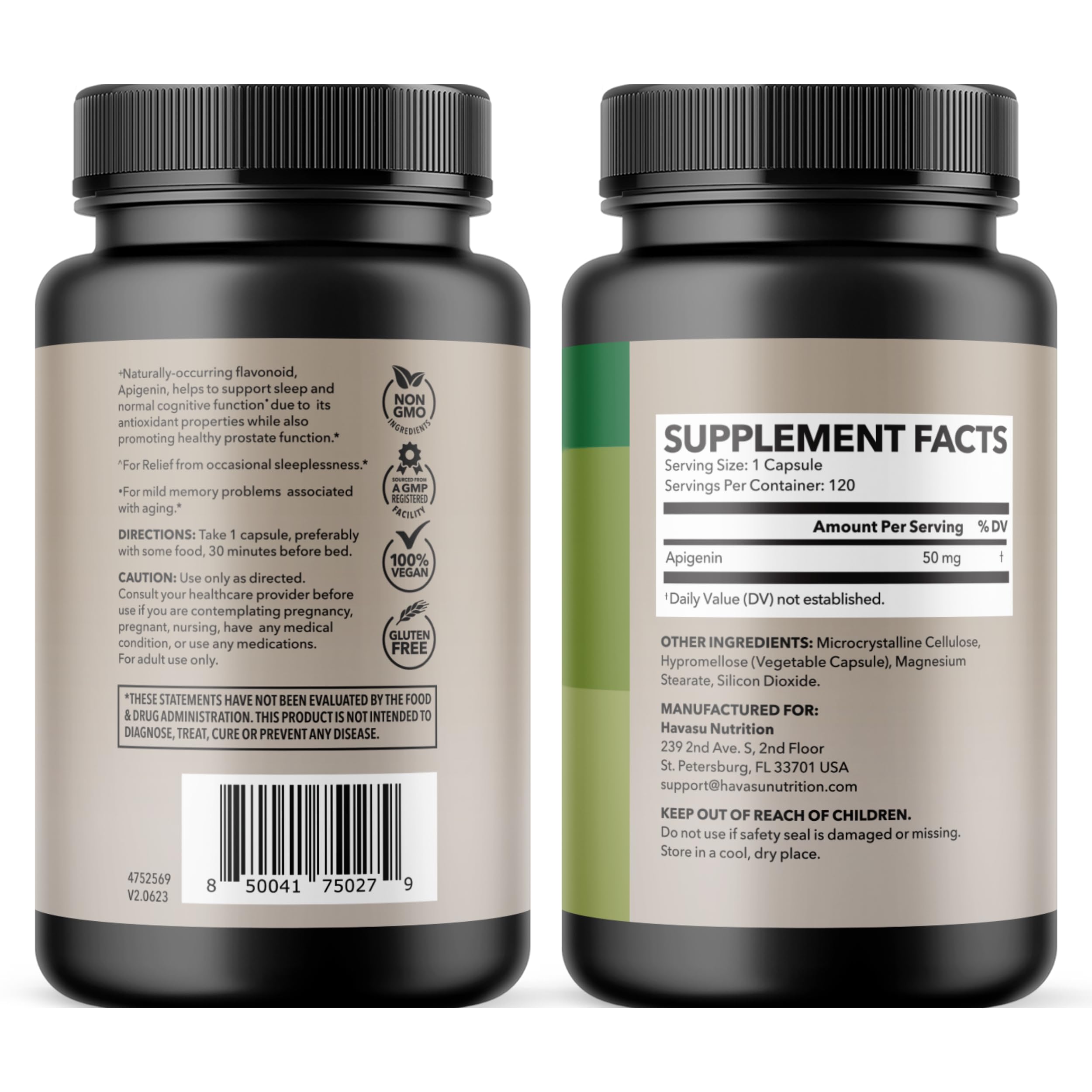 HAVASU NUTRITION Apigenin Capsules 50mg lifestyle scene