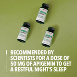 HAVASU NUTRITION Apigenin Capsules 50mg on a wooden surface