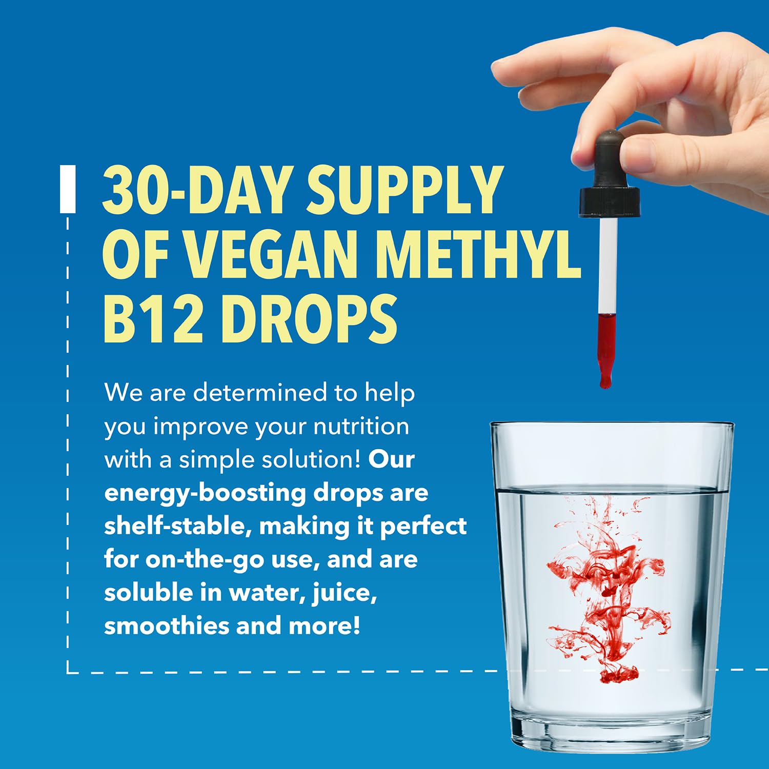 HAVASU NUTRITION B12 Liquid Drops on a kitchen counter